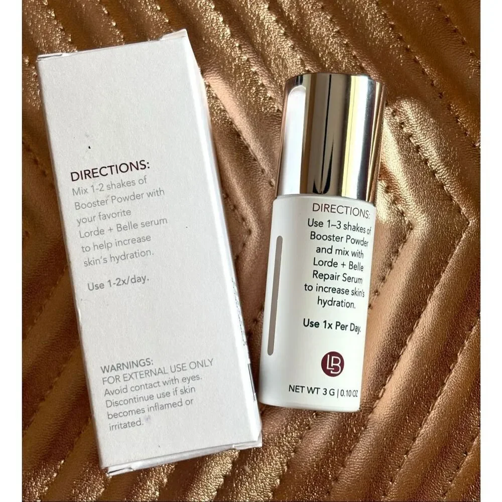 LORDE + BELLE - NWTIB Set of 2 Serum Boosters: Redness Relief AND Hydra Max